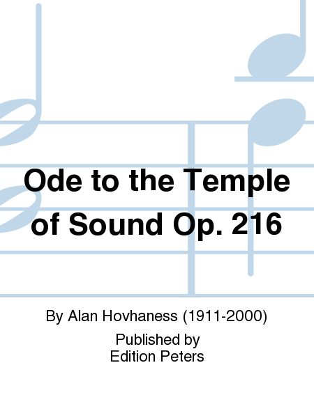 Ode to the Temple of Sound Op. 216