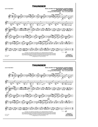 Thunder - 3rd Bb Trumpet