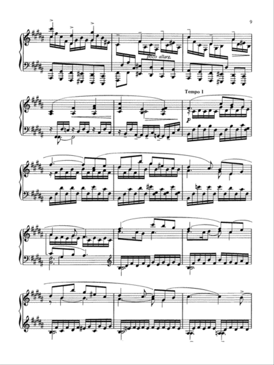 Miaskowsky: Three Sonatas Piano Solo scores gallery preview page 6