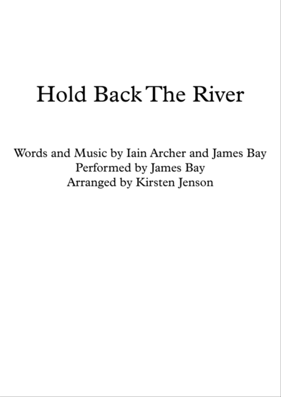 Hold Back The River Hold Back The River String Duet scores gallery preview page 2