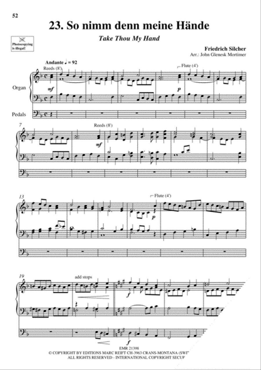 Wedding Favorites for Organ Trumpet scores gallery preview page 28