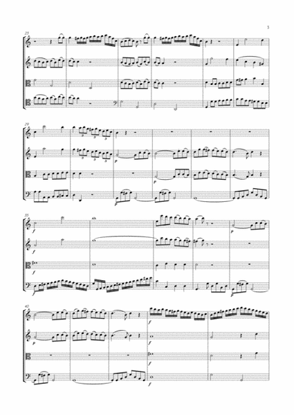 Abel - String Quartet in C major, Op.12 No.1 ; WK 67