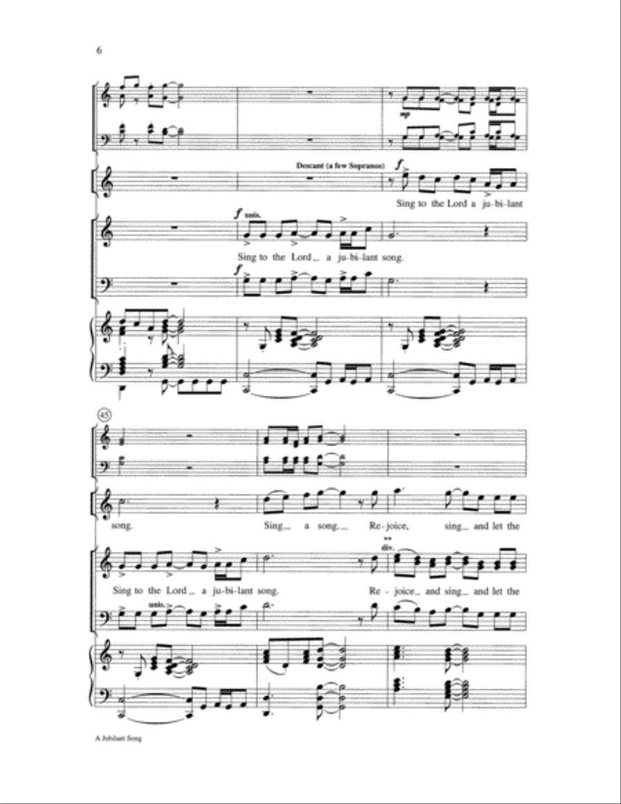A Jubilant Song A Jubilant Song SSA scores gallery preview page 7
