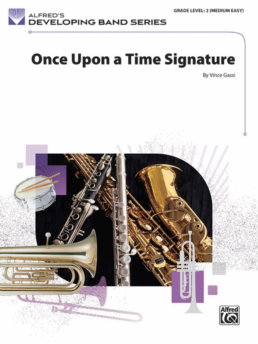 Once Upon a Time Signature Concert Band scores gallery preview page 1