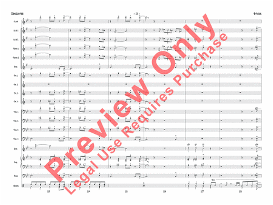 Sticks Sticks Jazz Ensemble scores gallery preview page 34