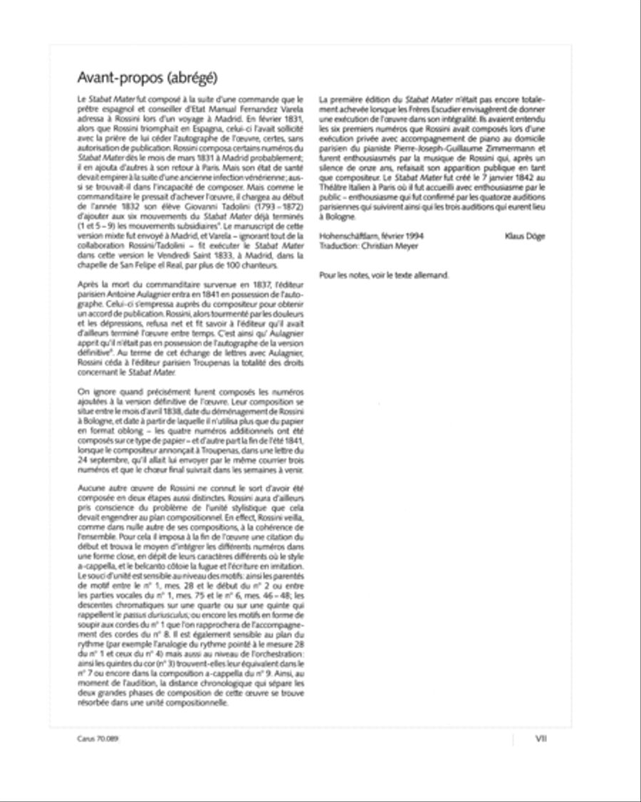 Stabat mater Choir scores gallery preview page 7