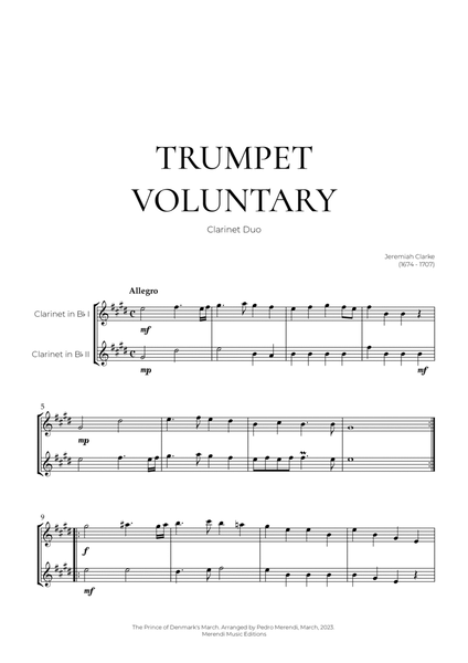 Trumpet Voluntary (Clarinet Duo) - Jeremiah Clarke image number null