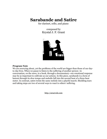 Sarabande and Satire image number null