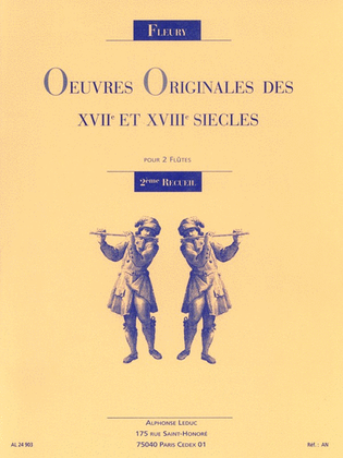 Book cover for Oeuvres Originales Vol.2 (flutes 2)