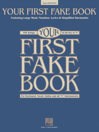 Book cover for Your First Fake Book – 2nd Edition