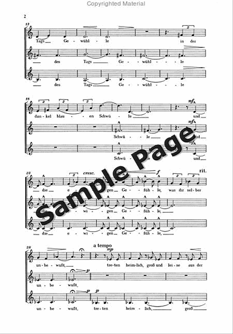 Tageskreis Tageskreis Women's Choir scores gallery preview page 3