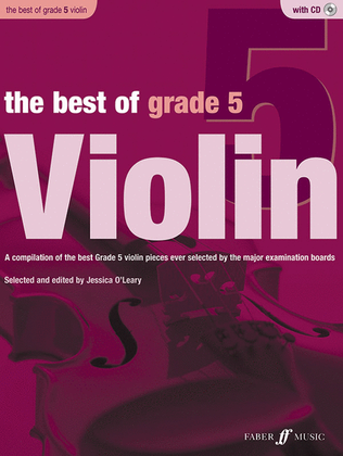 Book cover for The Best of Grade 5 Violin