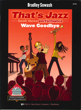 Book cover for That's Jazz Performance. Book 3: Wave Goodbye