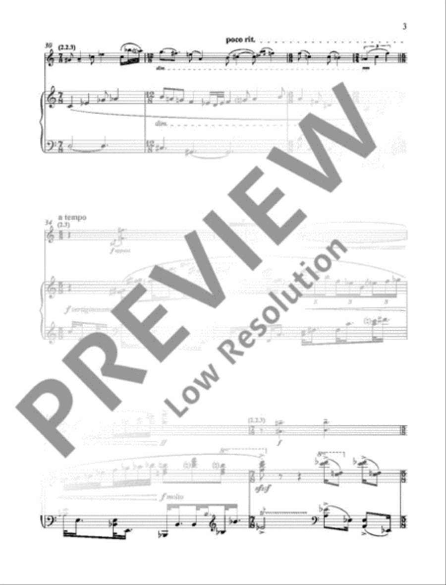 Sonata Violin Solo scores gallery preview page 6