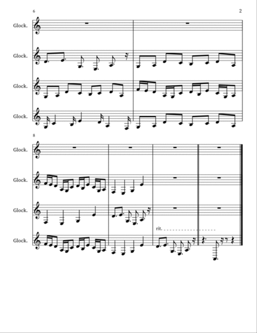 Confection 101 Confection 101 Percussion scores gallery preview page 2