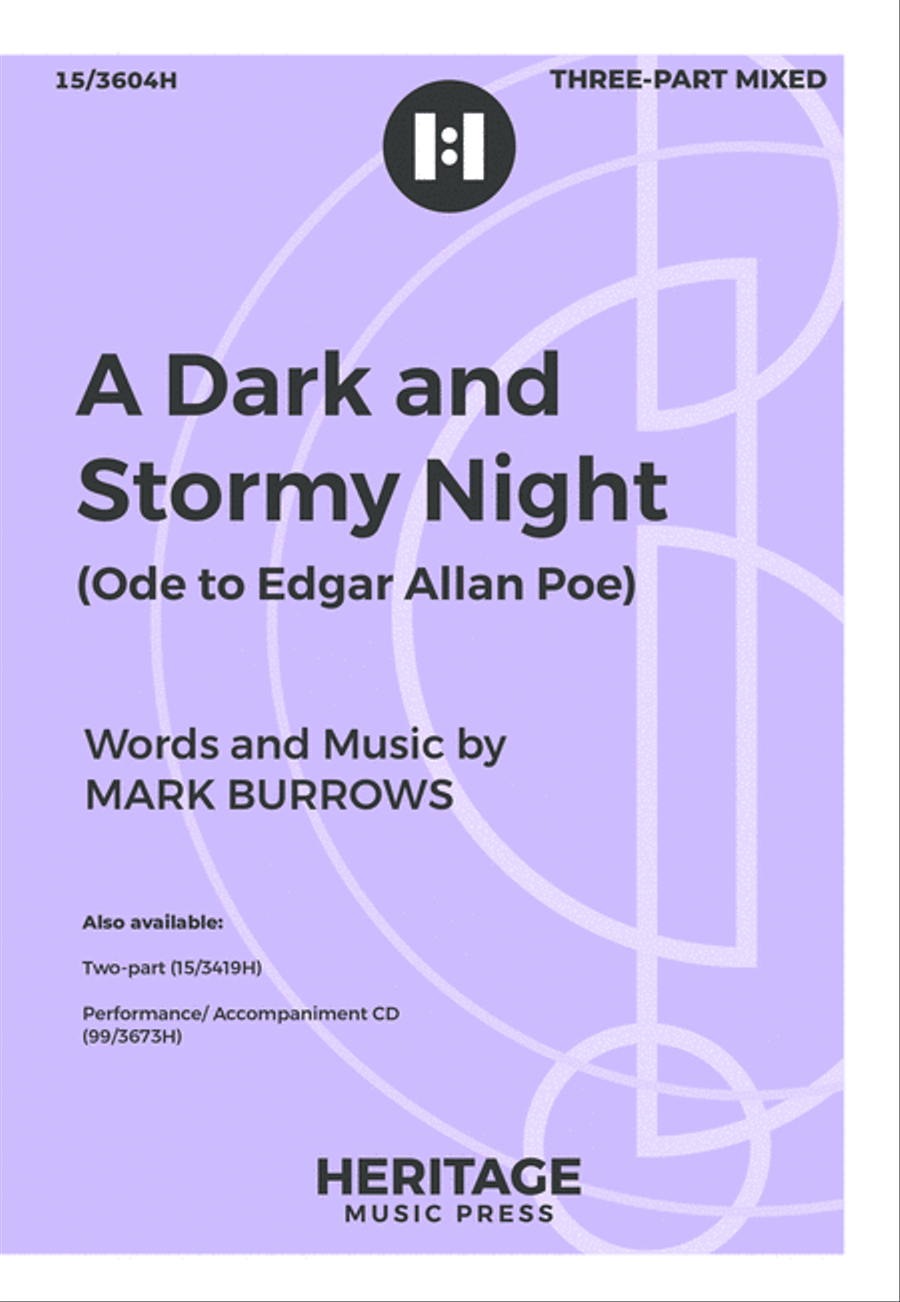 A Dark and Stormy Night A Dark and Stormy Night 3-Part scores gallery preview page 1