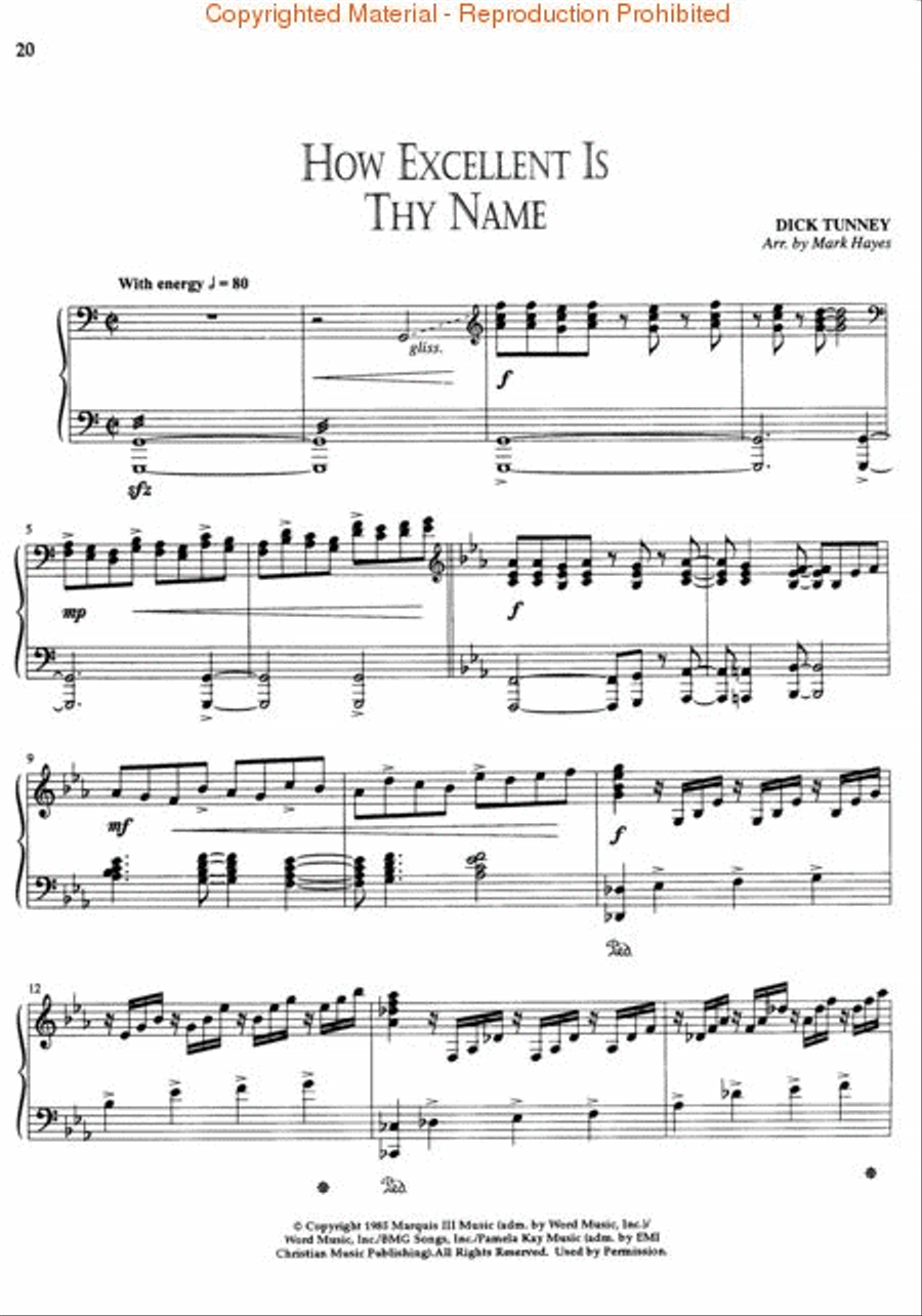Lord, Be Glorified - Keepsake Edition Piano Solo scores gallery preview page 4