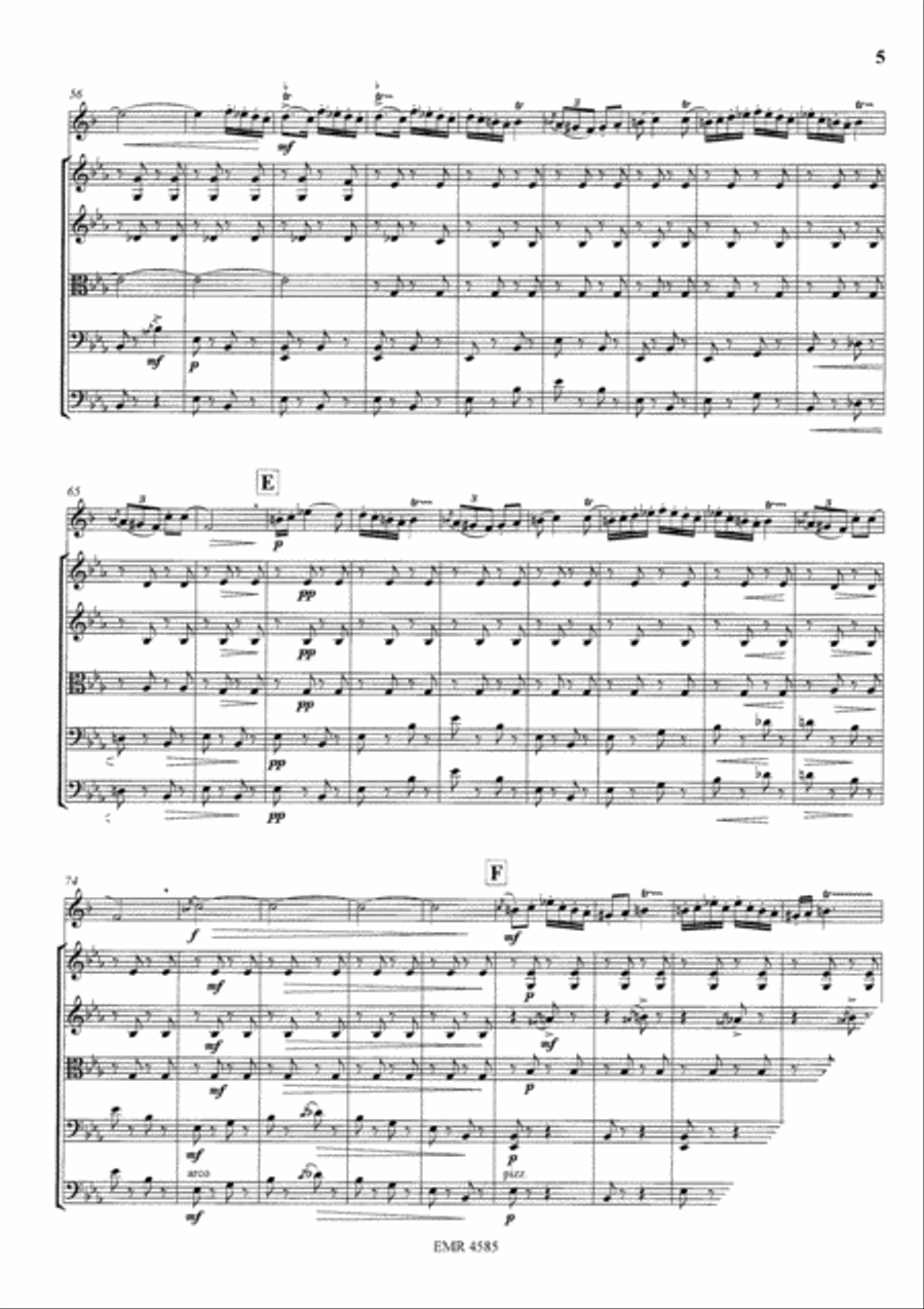 Hora Staccato Hora Staccato String Orchestra scores gallery preview page 5