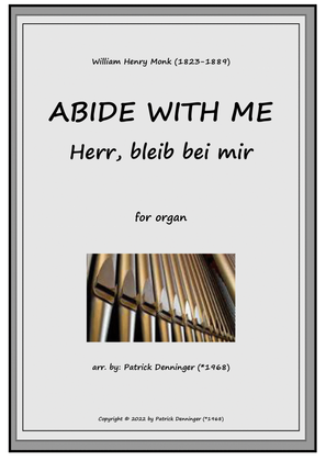 Book cover for ABIDE WITH ME Herr, bleib bei mir for organ