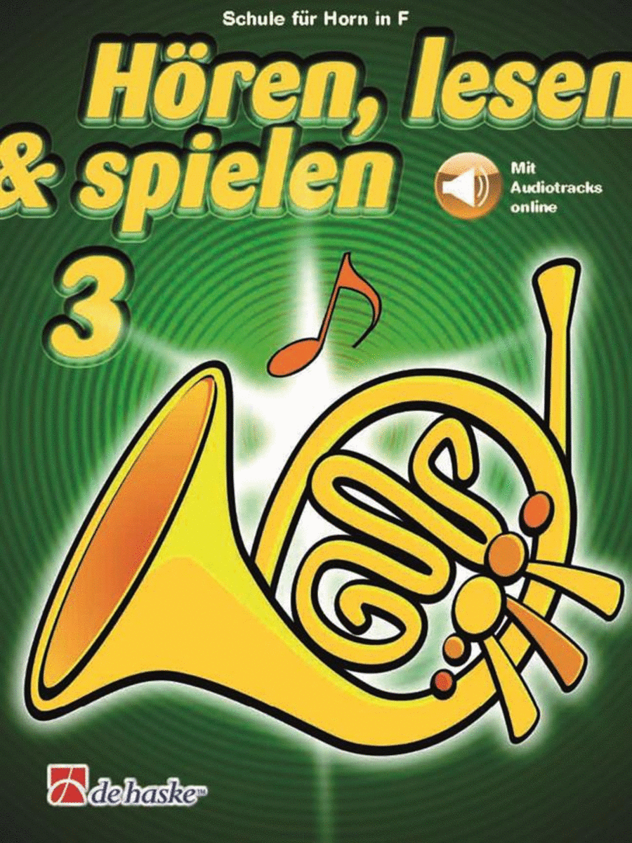 Hören, lesen & spielen 3 Horn in F Horn Solo scores gallery preview page 1