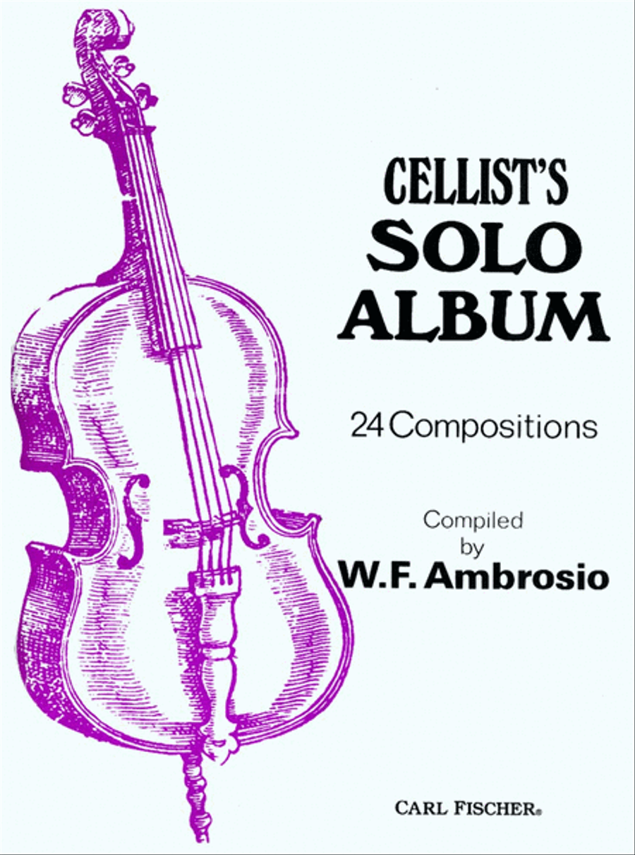 Cellist's Solo Album Piano scores gallery preview page 1