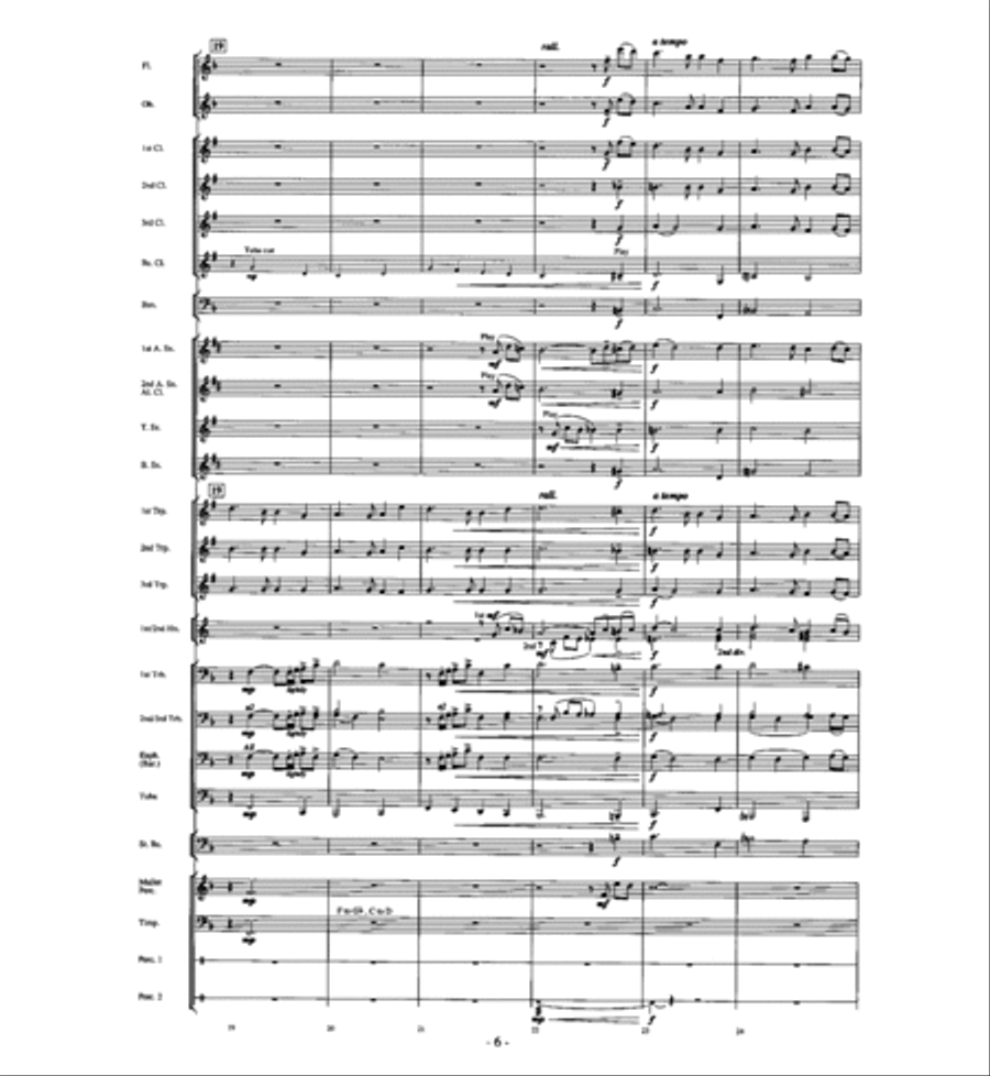 A Christmas Auld Lang Syne Concert Band scores gallery preview page 5