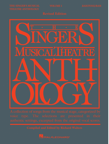 The Singer's Musical Theatre Anthology - Volume 1, Revised - Baritone/Bass