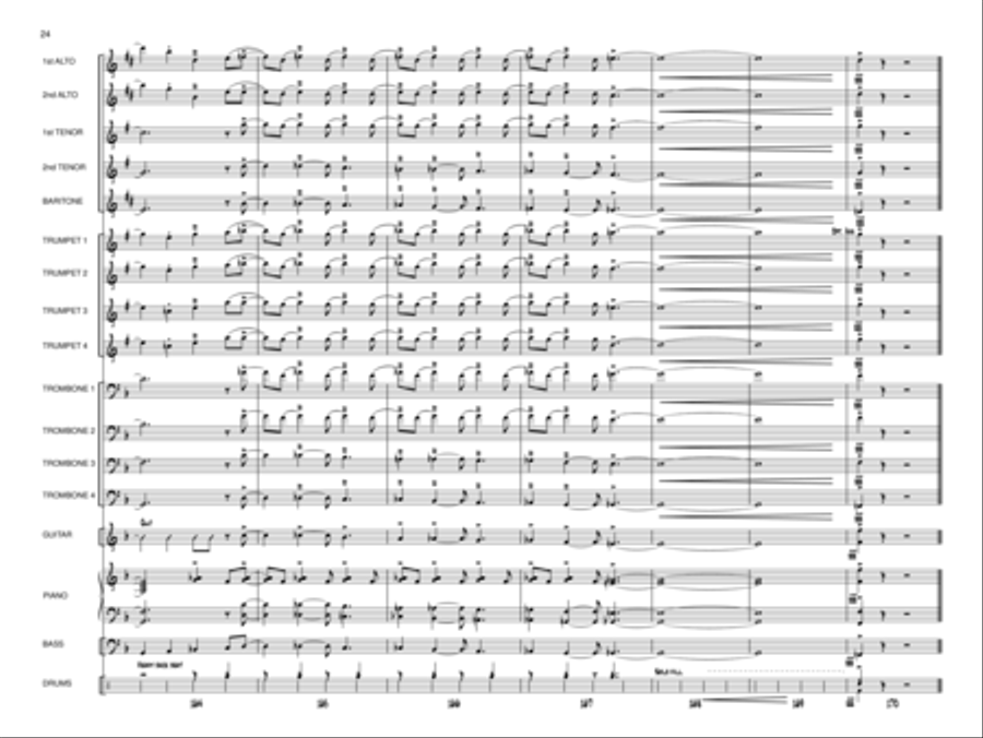 Pedal to the Metal Pedal to the Metal Jazz Ensemble scores gallery preview page 23