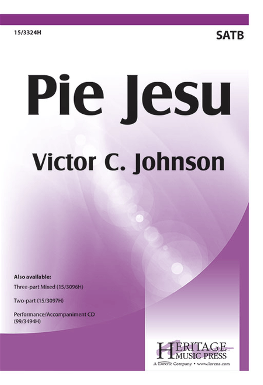 Pie Jesu 4-Part scores gallery preview page 1
