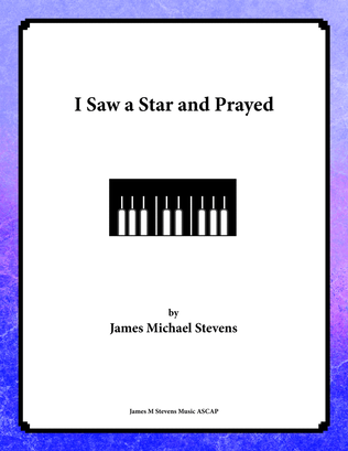 Book cover for I Saw a Star and Prayed
