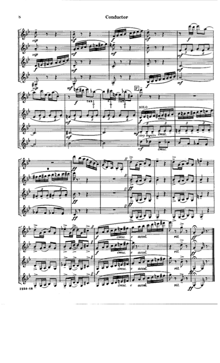 Suite for Four Equal Clarinets
