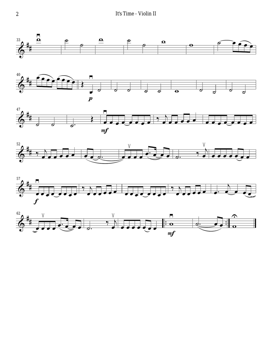 It's Time String Quartet scores gallery preview page 4