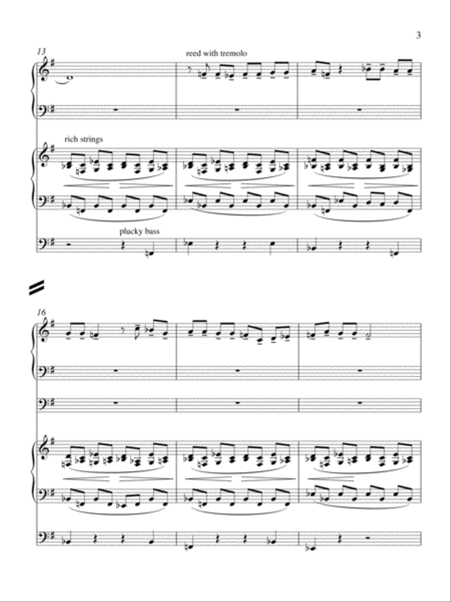 T. S. Variations Organ scores gallery preview page 4