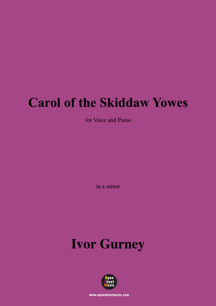 Gurney-Carol of the Skiddaw Yowes,in a minor