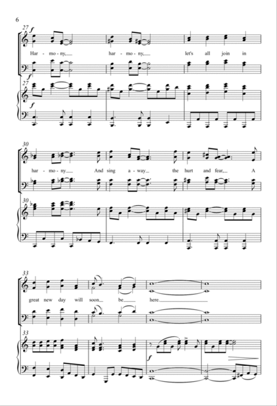 Harmony Harmony 4-Part scores gallery preview page 4