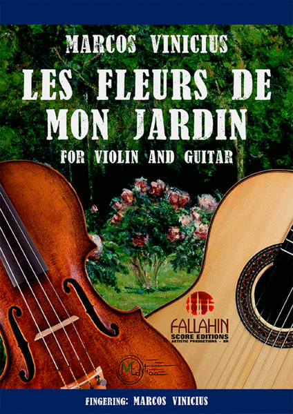 LES FLEURS DE MON JARDIN - MARCOS VINICIUS - FOR VIOLIN AND GUITAR image number null