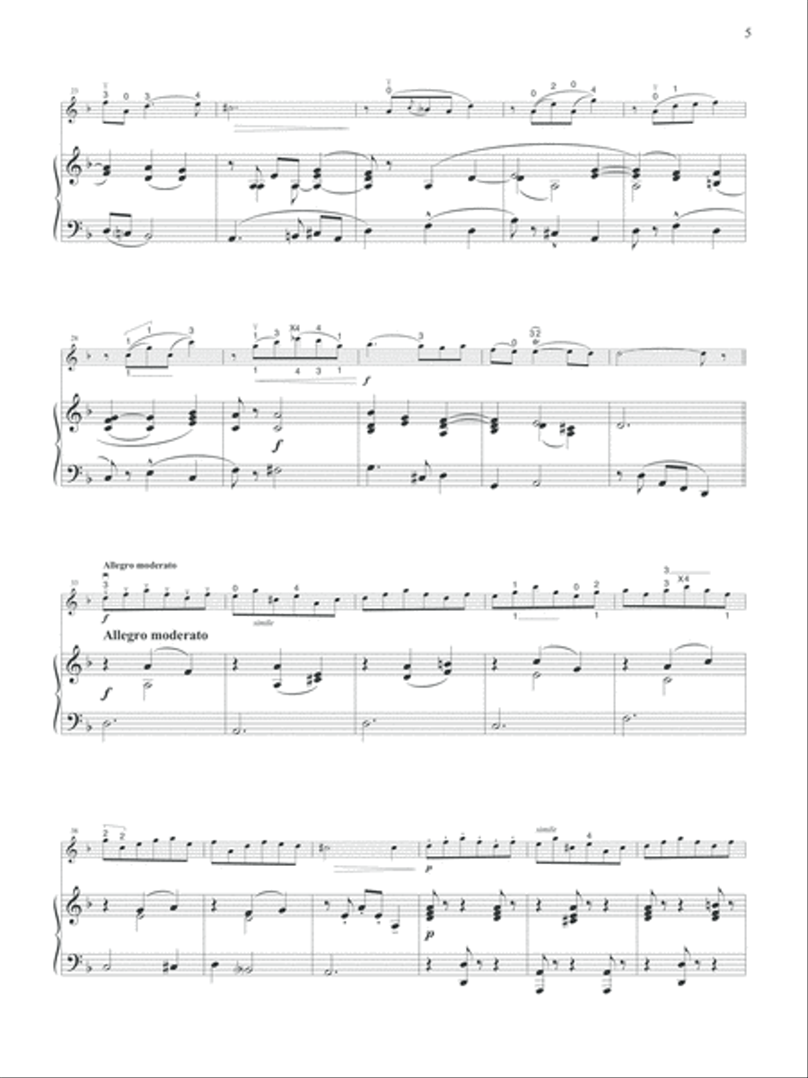 Suzuki Violin School, Volume 6 String Methods scores gallery preview page 5