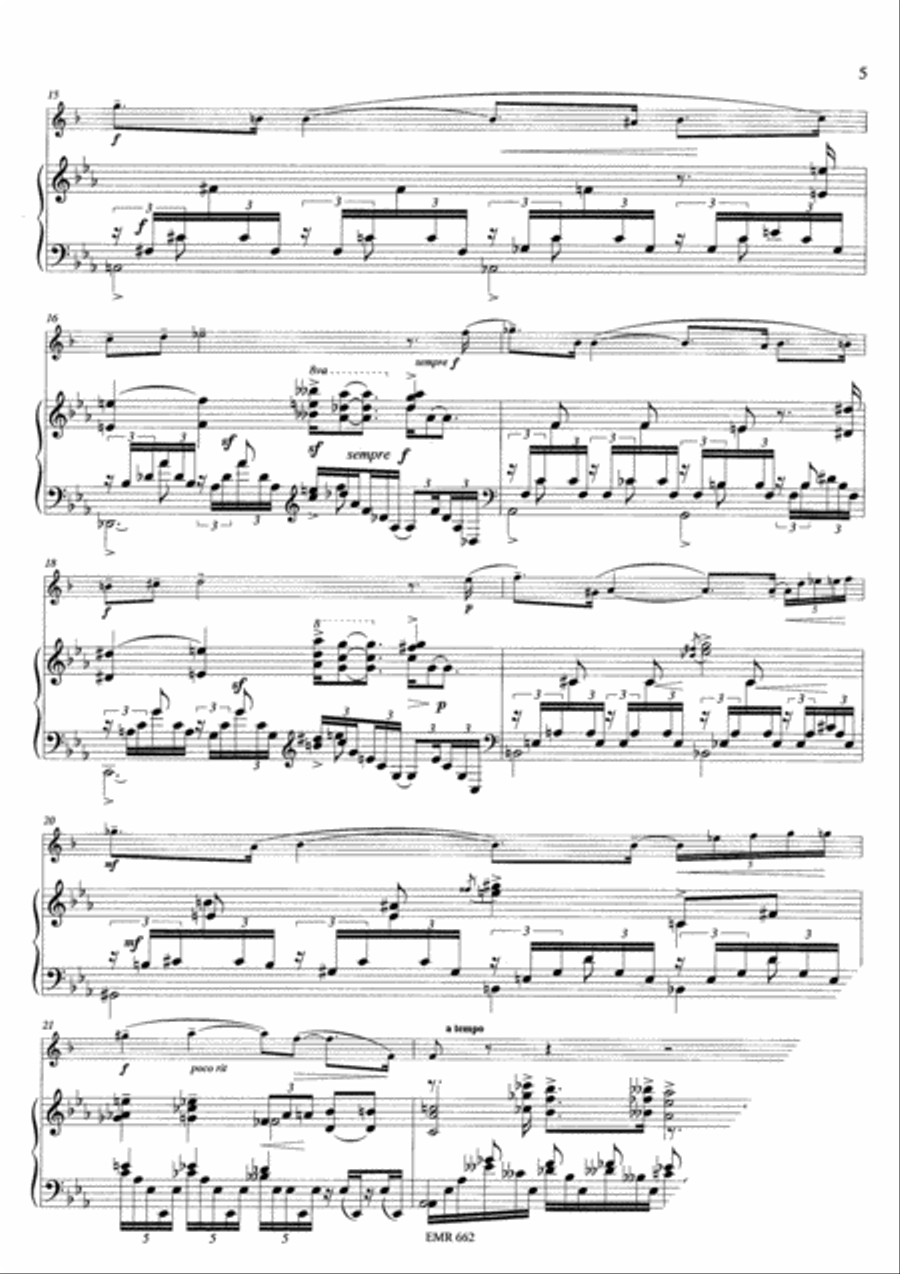 Praludium No. 1 Cornet scores gallery preview page 6