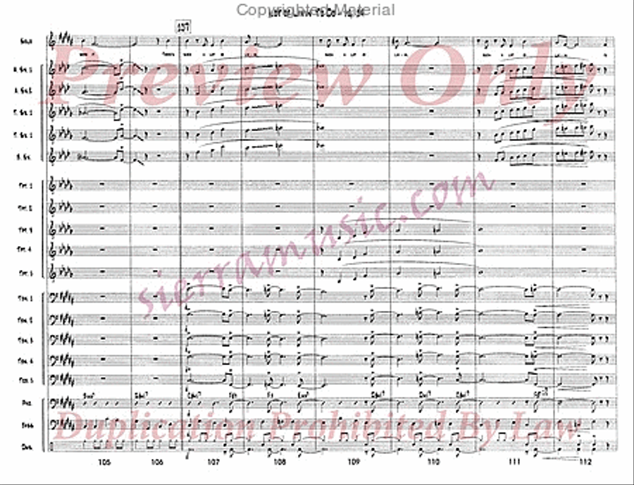 Lot Of Livin' To Do Jazz Ensemble scores gallery preview page 15