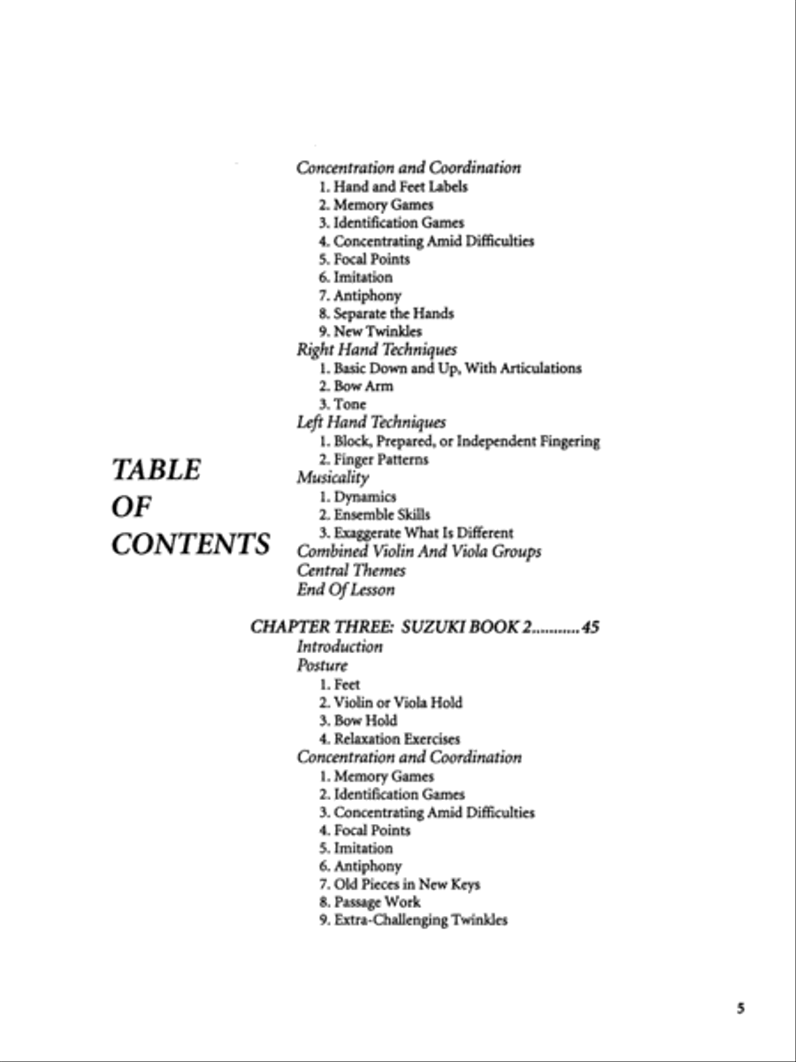 Group Lessons for Suzuki Violin and Viola Viola scores gallery preview page 3