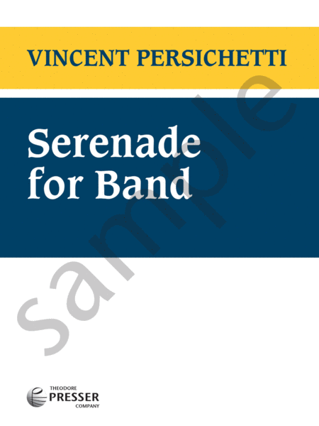 Serenade For Band
