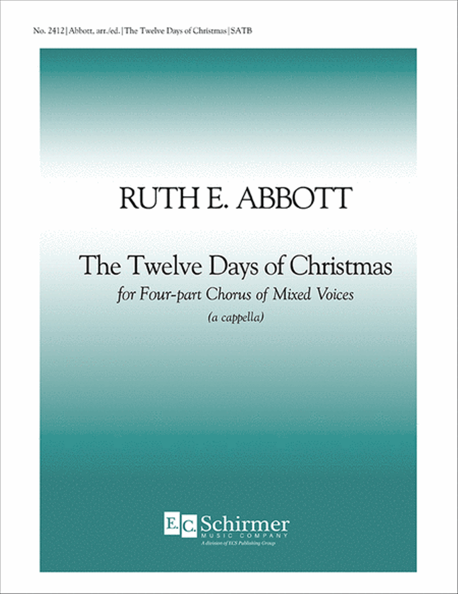 The Twelve Days of Christmas 4-Part scores gallery preview page 1
