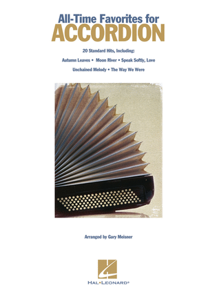 Book cover for All-Time Favorites for Accordion