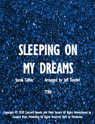 Book cover for Sleeping On My Dreams