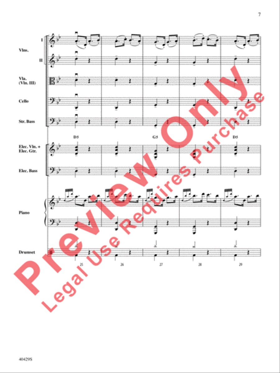 Wish Liszt Wish Liszt String Orchestra scores gallery preview page 8