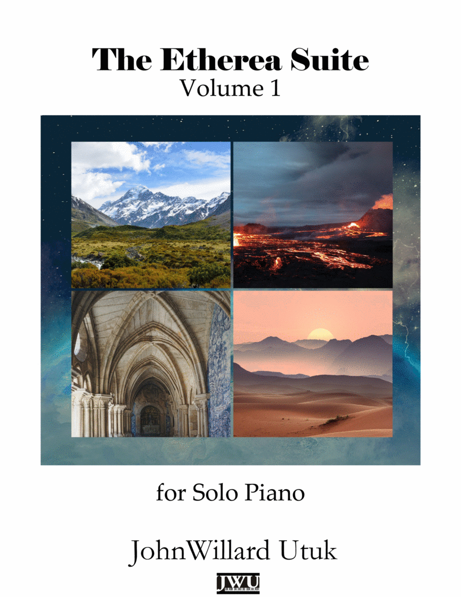 The Etherea Suite, Volume 1 for Solo Piano (Complete) Piano Method scores gallery preview page 1