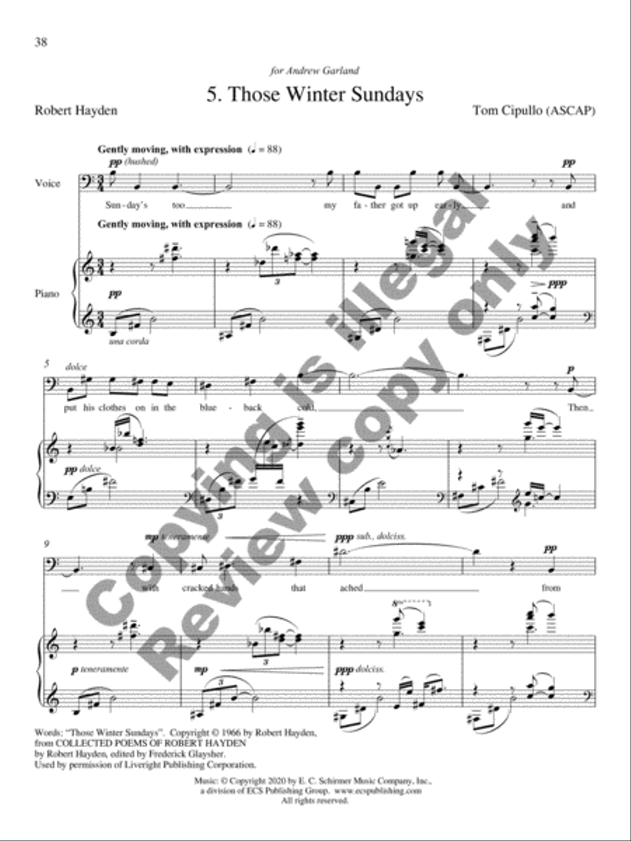 Songs for Baritone, Volume 1 Baritone Voice scores gallery preview page 18