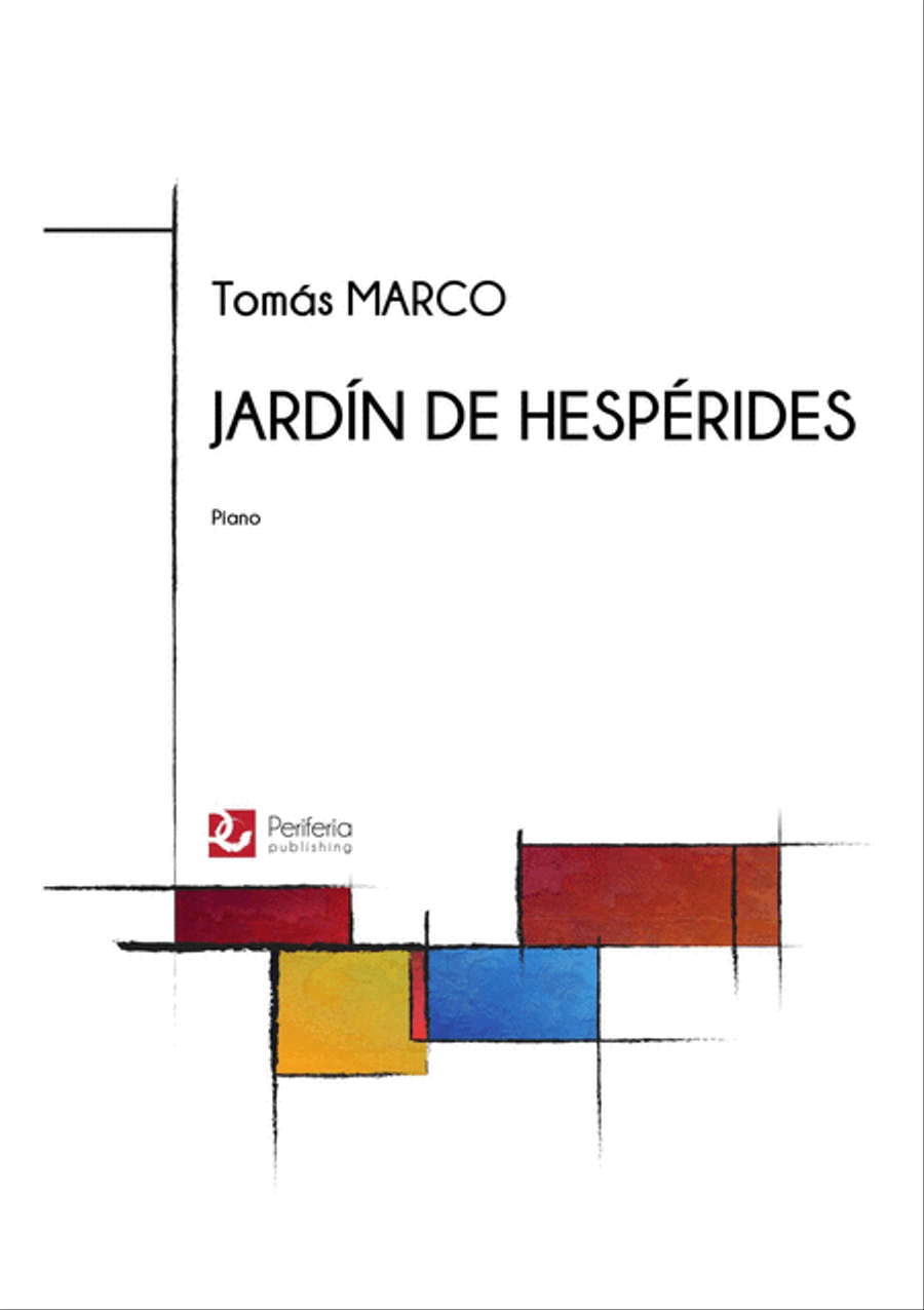 Jardín de Hespérides for Piano Piano Solo scores gallery preview page 1