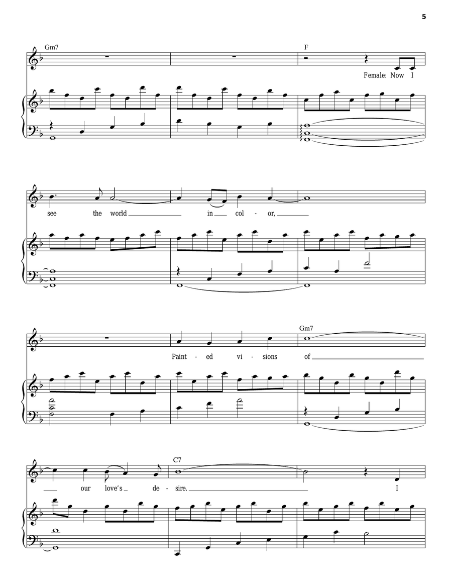 Nei Tuoi Occhi Nei Tuoi Occhi Piano, Vocal, Guitar scores gallery preview page 5