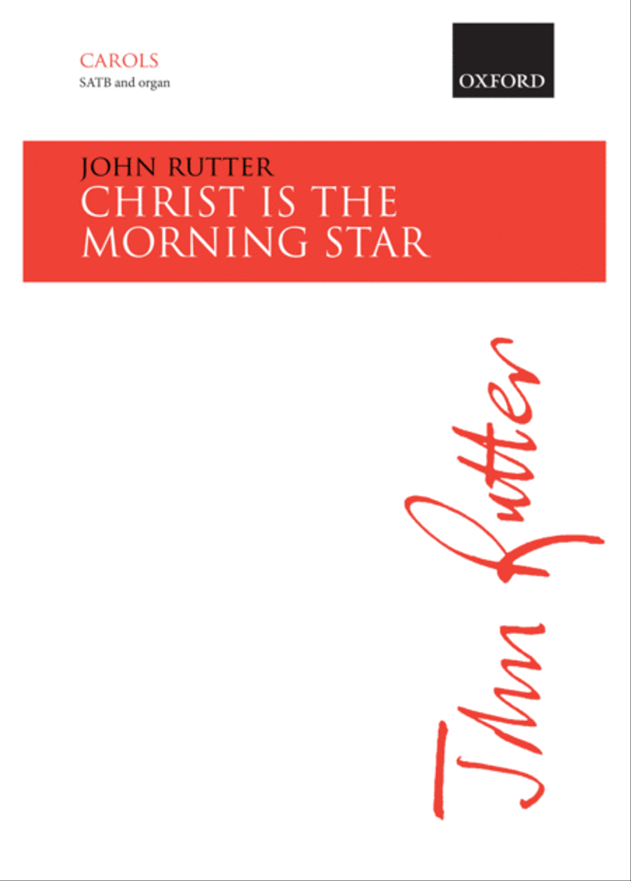 Book cover for Christ is the morning star